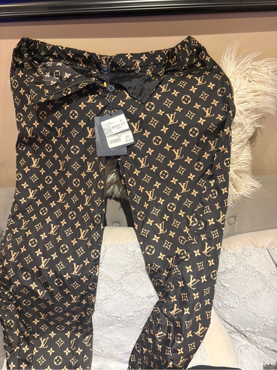 Louis Vuitton Other - Louis Vuitton Black and Tan Monogram Track Pants